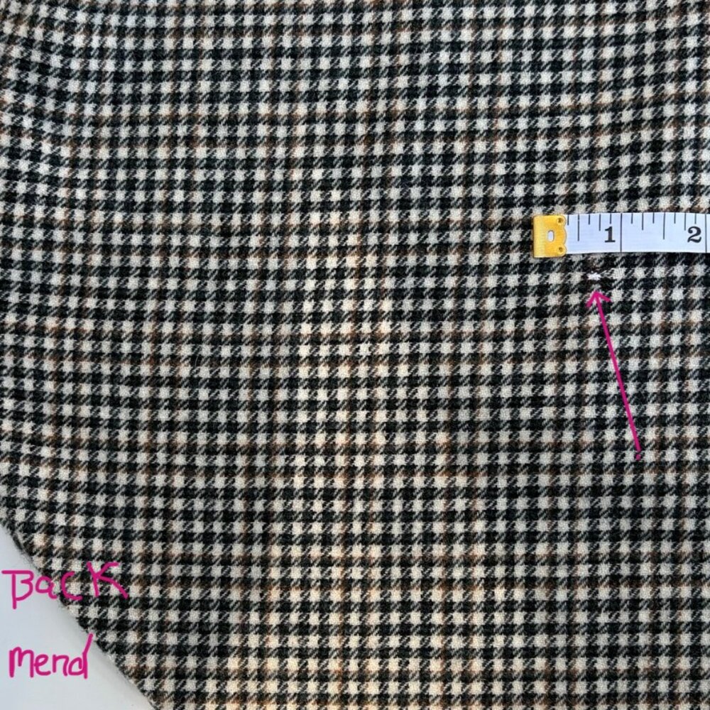 Vintage 70s / Early 80s Pendleton Houndstooth Wool Shirt – Men’s S - Picture 13 of 16